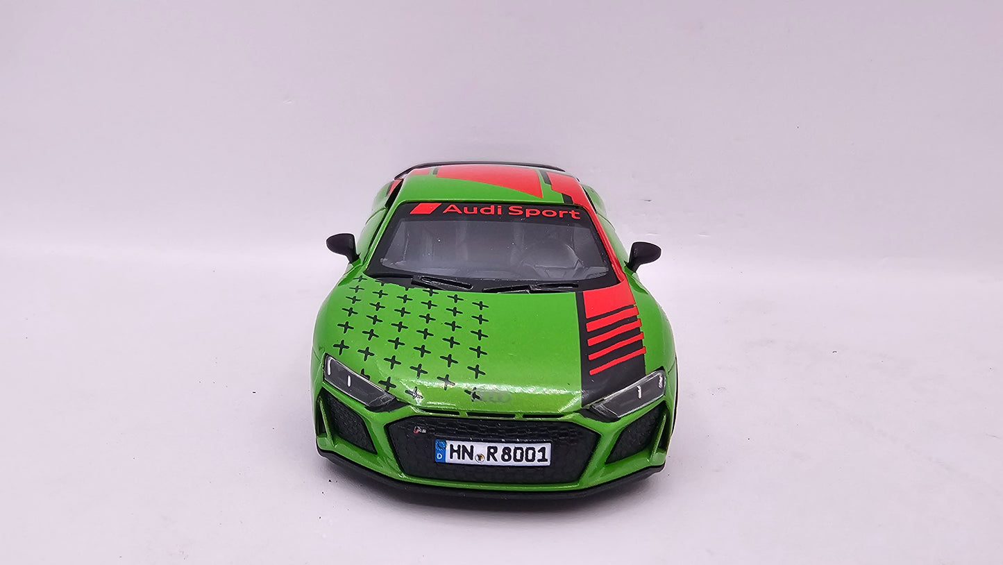 Audi R8 Coupé 2020 - Escala 1/36 - Kinsmart - (Sin caja)