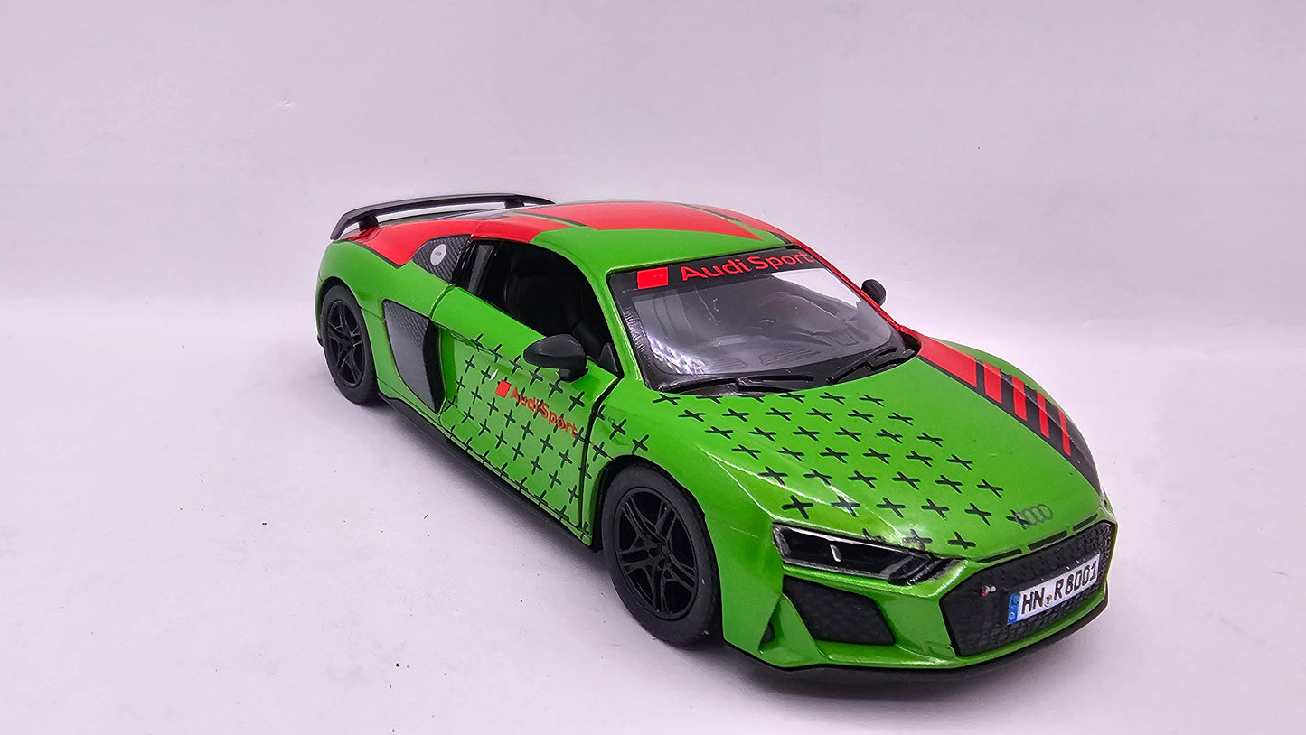 Audi R8 Coupé 2020 - Escala 1/36 - Kinsmart - (Sin caja)