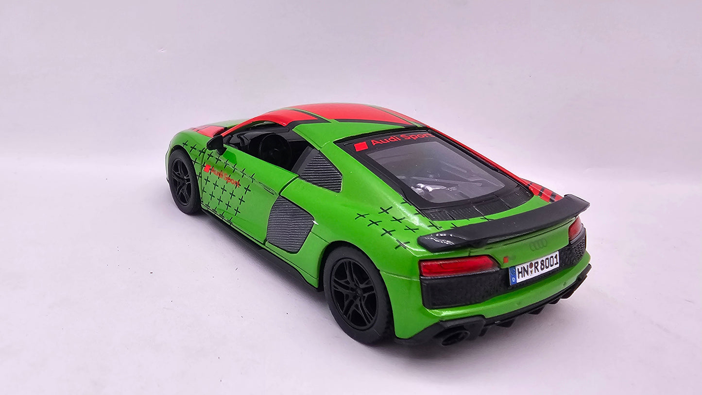 Audi R8 Coupé 2020 - Escala 1/36 - Kinsmart - (Sin caja)