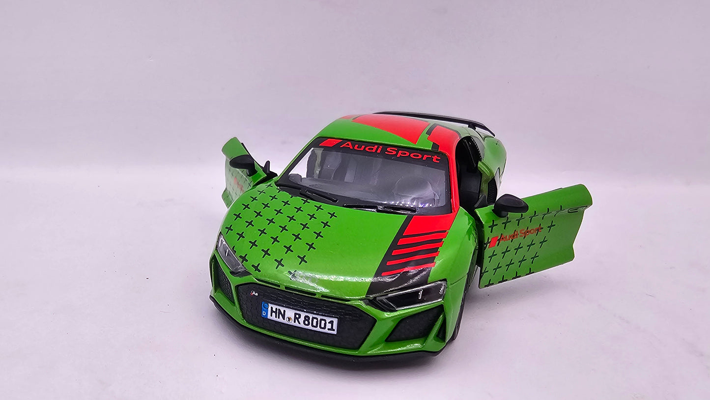 Audi R8 Coupé 2020 - Escala 1/36 - Kinsmart - (Sin caja)