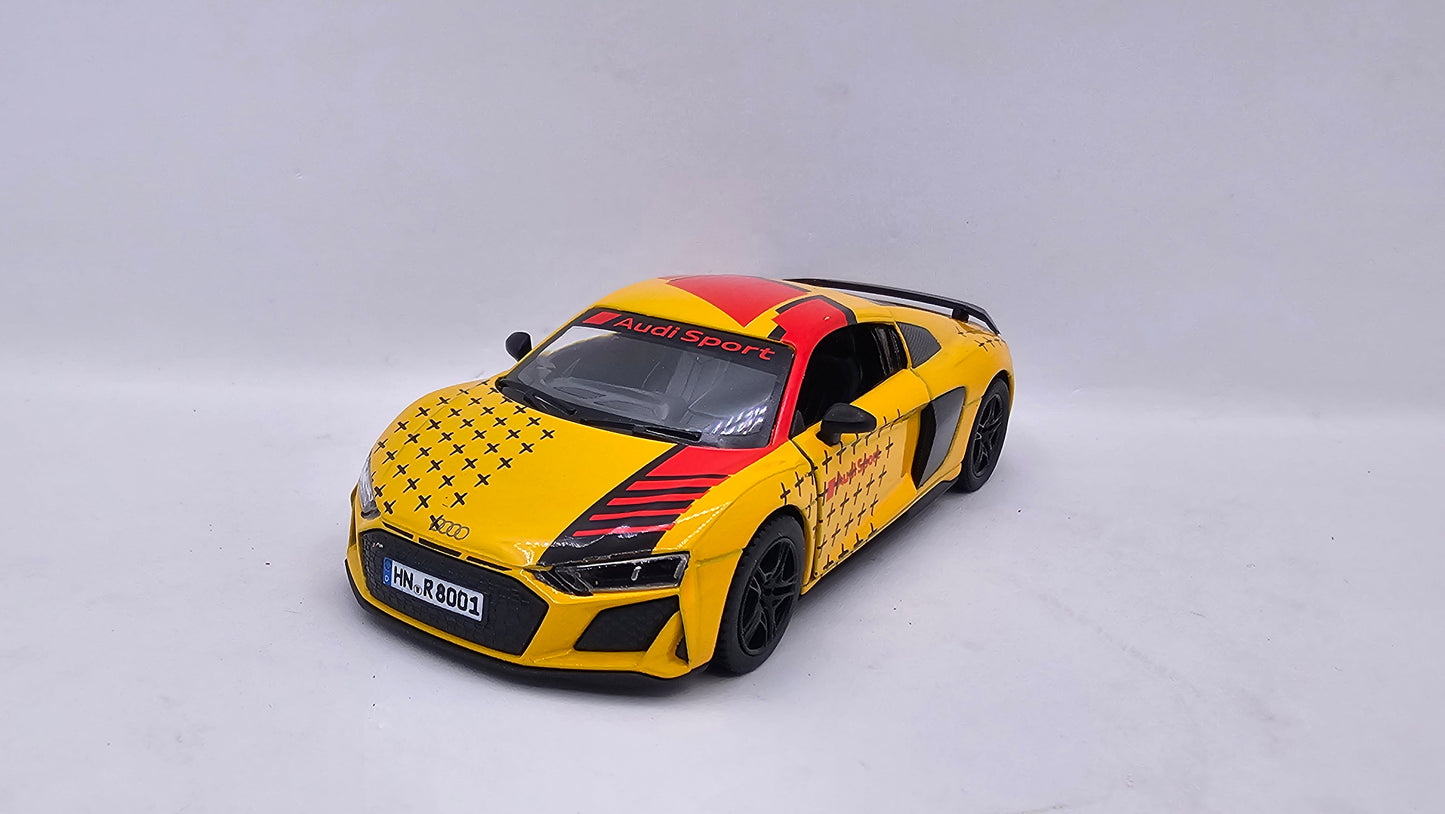 Audi R8 Coupé 2020 - Escala 1/36 - Kinsmart - (Sin caja)