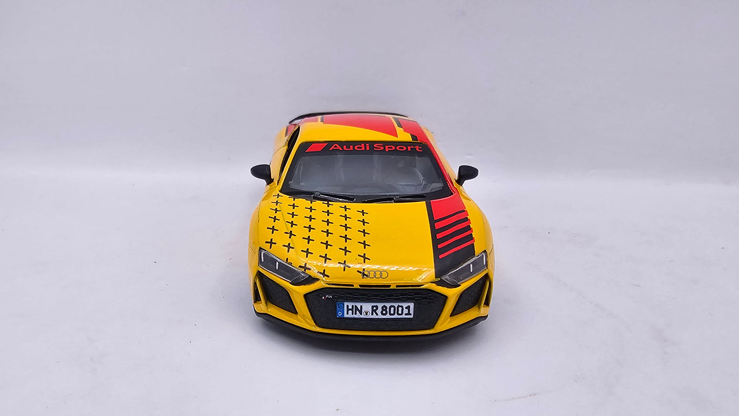 Audi R8 Coupé 2020 - Escala 1/36 - Kinsmart - (Sin caja)