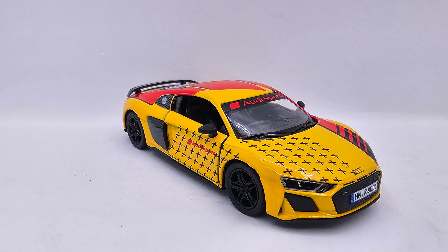 Audi R8 Coupé 2020 - Escala 1/36 - Kinsmart - (Sin caja)
