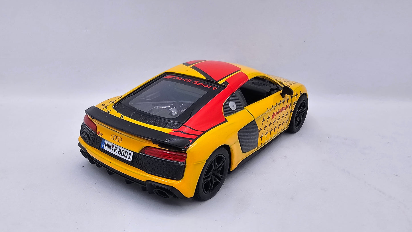 Audi R8 Coupé 2020 - Escala 1/36 - Kinsmart - (Sin caja)