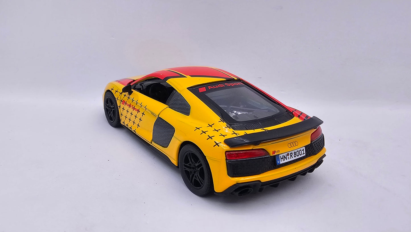 Audi R8 Coupé 2020 - Escala 1/36 - Kinsmart - (Sin caja)