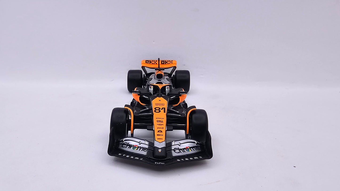 MCLAREN Formula 1 Team MCL60 #81 Oscar Piastri 2023 - F1 Burago Escala 1/43