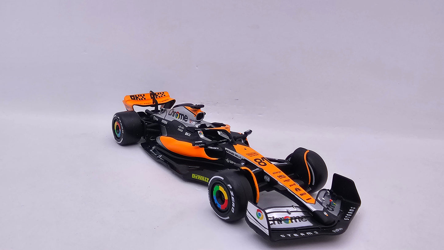MCLAREN Formula 1 Team MCL60 #81 Oscar Piastri 2023 - F1 Burago Escala 1/43