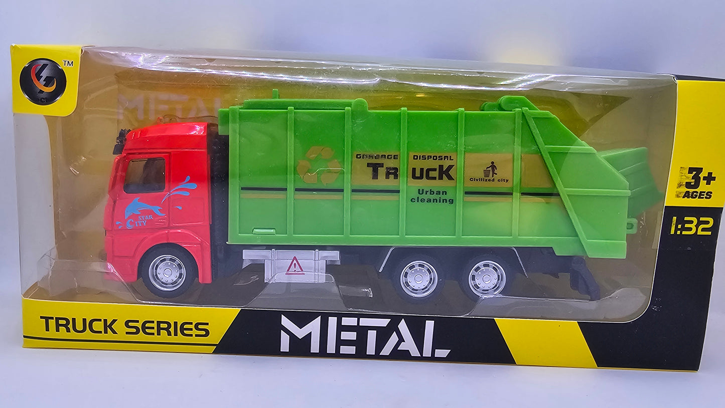 Camion De Basura - Escala 1/32 - Metal