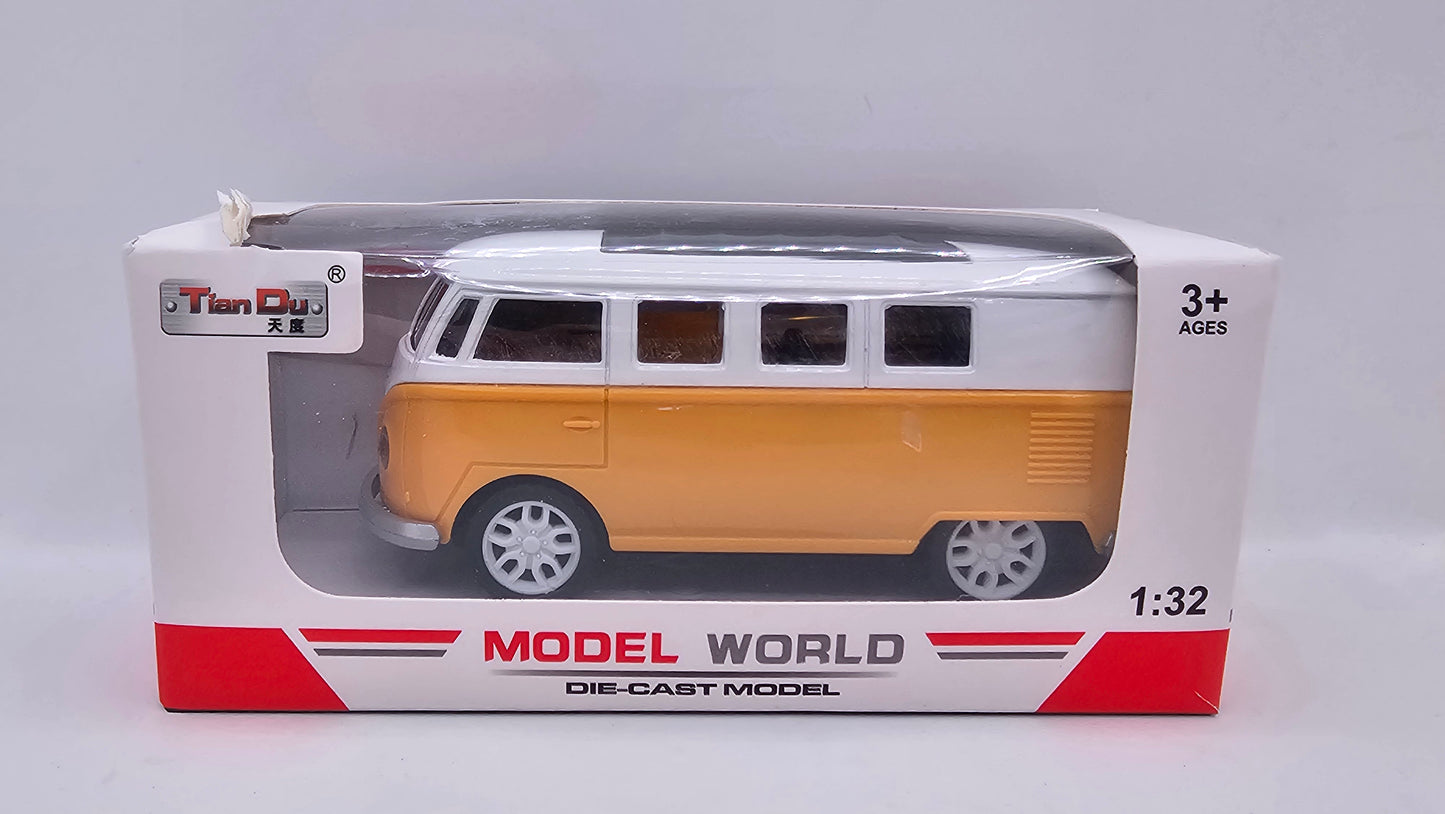 Volkswagen Kombi - Escala 1/32 - Model World - Luces Y Sonidos
