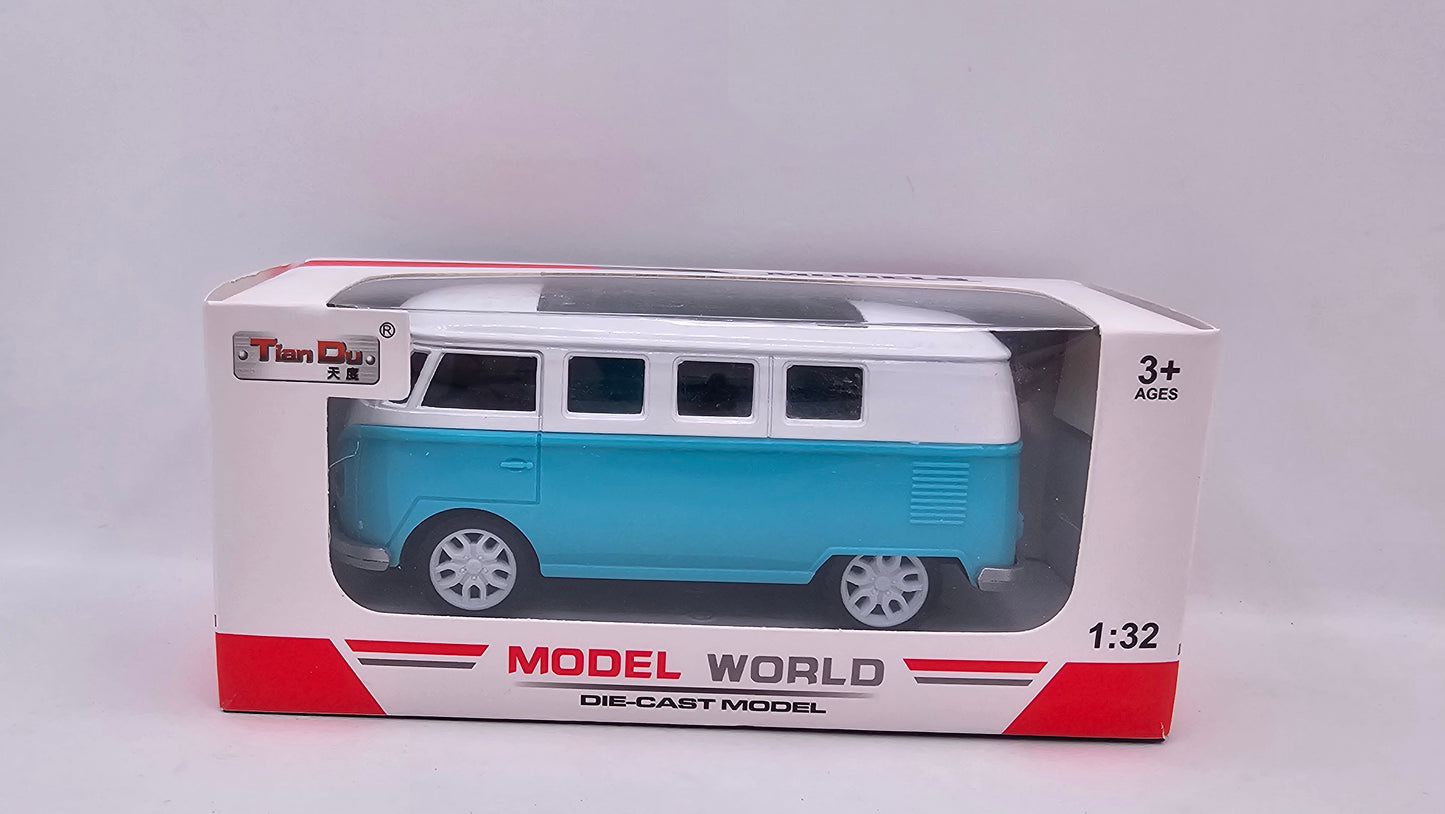 Volkswagen Kombi - Escala 1/32 - Model World - Luces Y Sonidos