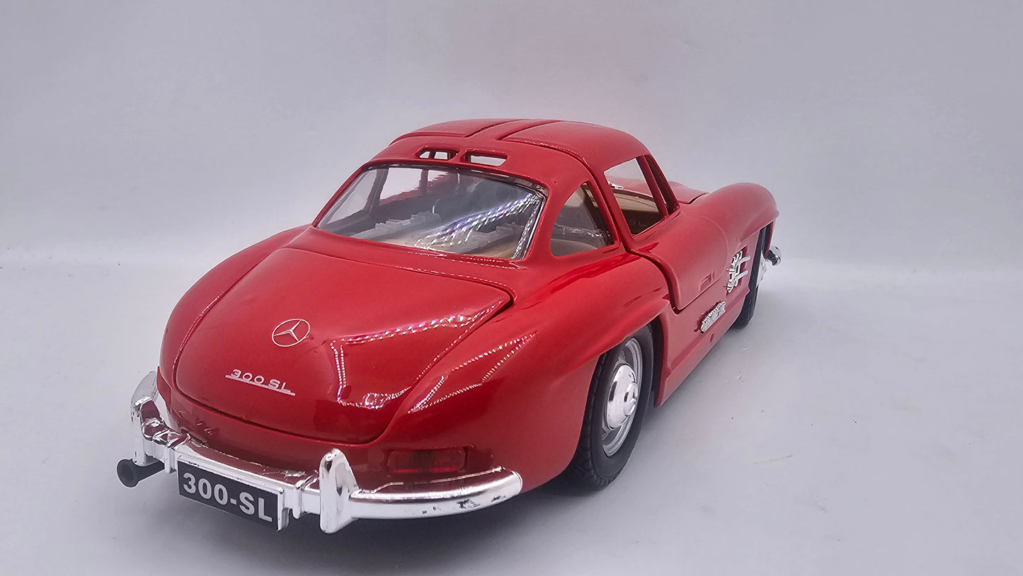 Mercedes Benz 300 SL 1954 - Escala 1/24 - Burago - (Sin caja)