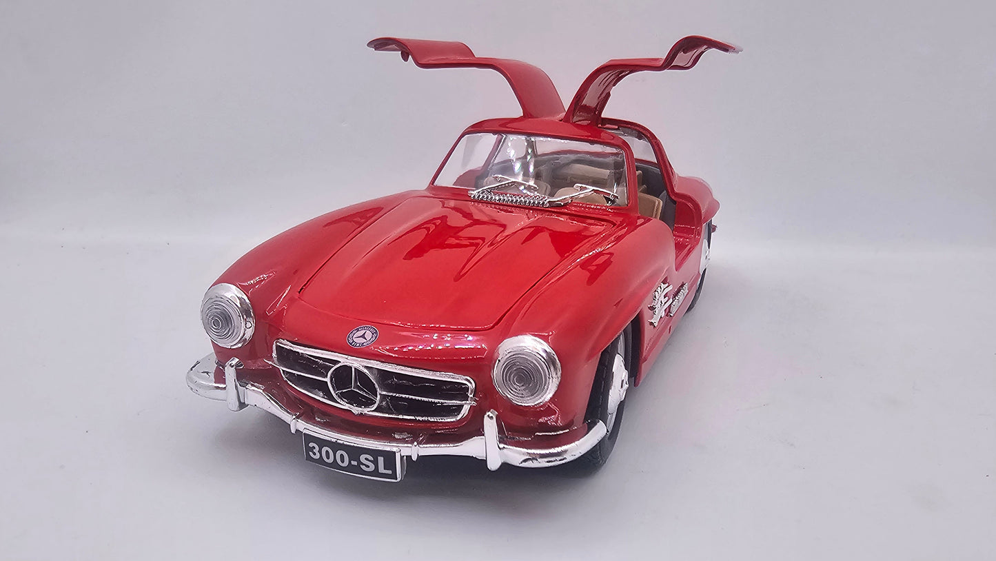 Mercedes Benz 300 SL 1954 - Escala 1/24 - Burago - (Sin caja)