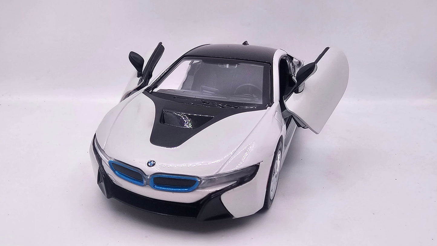 BMW i8 Coupe 2018 - Escala 1/24 - MotorMax - (Sin caja)