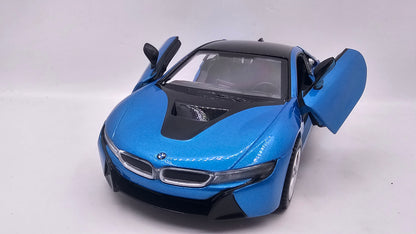 BMW i8 Coupe 2018 - Escala 1/24 - MotorMax - (Sin caja)