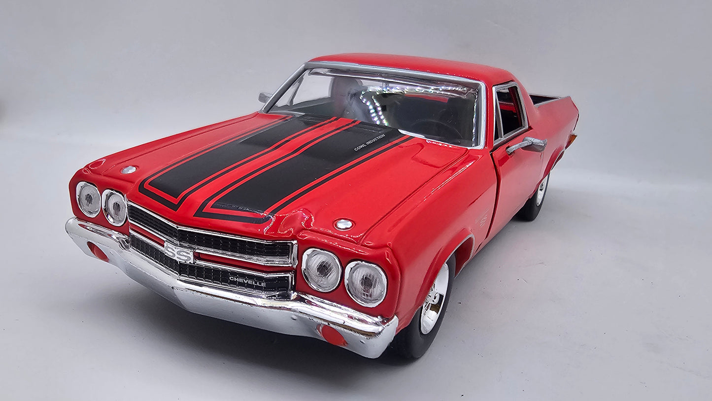 Chevy El Camino SS 396 1970 - Escala 1/24 - MotorMax - (Sin caja)