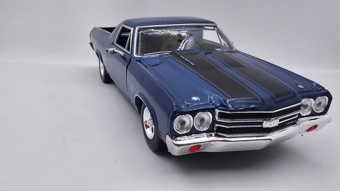 Chevy El Camino SS 396 1970 - Escala 1/24 - MotorMax - (Sin caja)