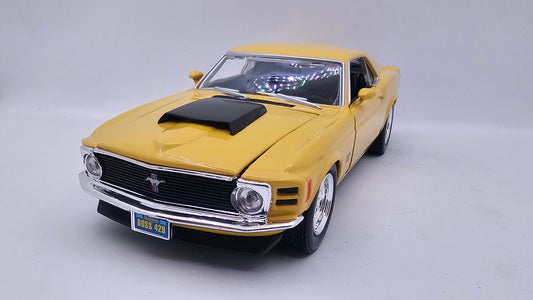 Ford Mustang Boss 429 1970 - Escala 1/24 - MotorMax - (Sin caja)