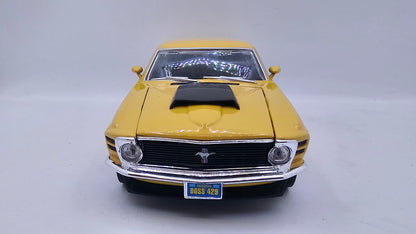 Ford Mustang Boss 429 1970 - Escala 1/24 - MotorMax - (Sin caja)