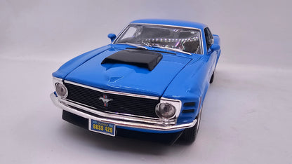Ford Mustang Boss 429 1970 - Escala 1/24 - MotorMax - (Sin caja)