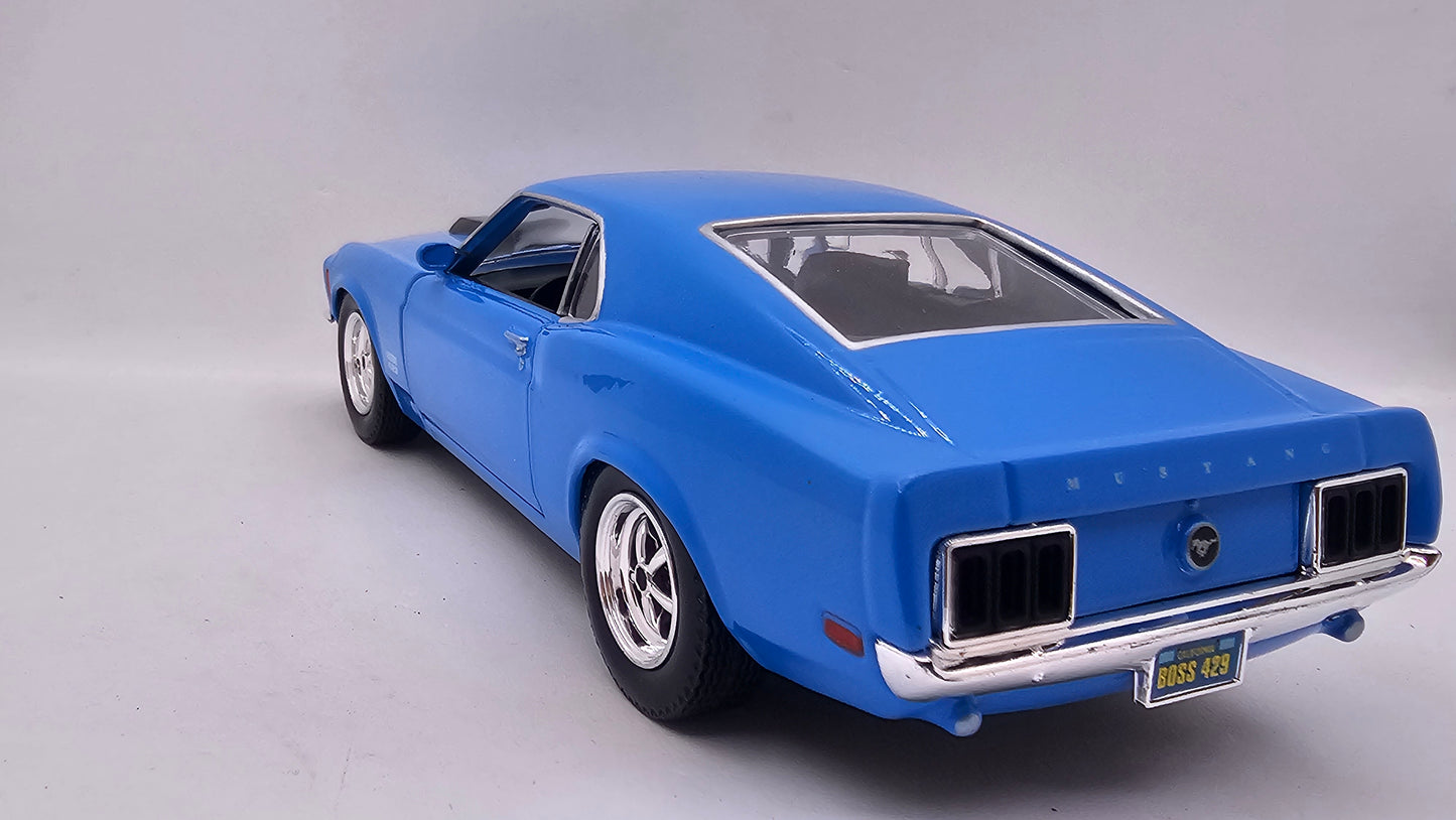 Ford Mustang Boss 429 1970 - Escala 1/24 - MotorMax - (Sin caja)