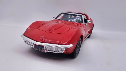 Chevrolet Corvette 1970 - Escala 1/24 - Maisto - (Sin caja)