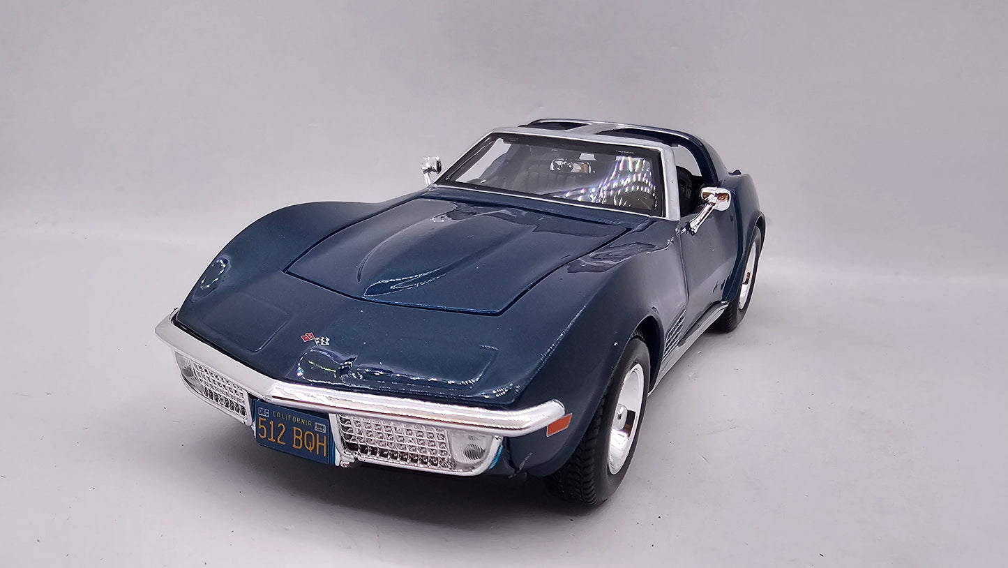 Chevrolet Corvette 1970 - Escala 1/24 - Maisto - (Sin caja)