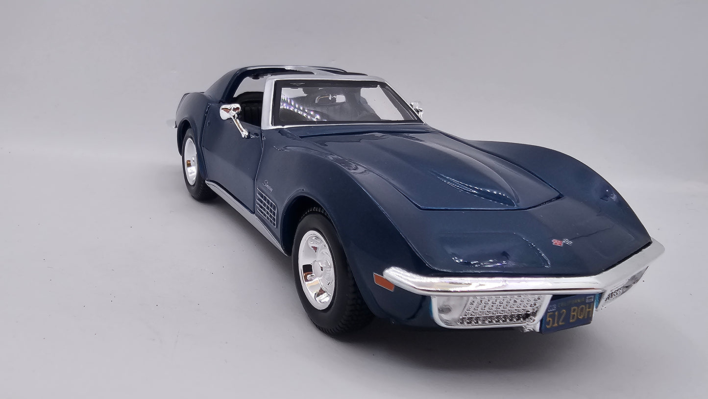 Chevrolet Corvette 1970 - Escala 1/24 - Maisto - (Sin caja)