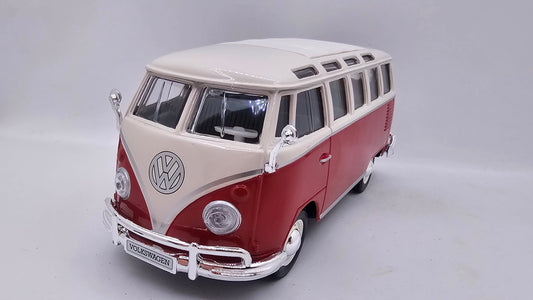 Volkswagen Van Samba - Escala 1/24 - Maisto - (Sin caja)
