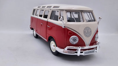 Volkswagen Van Samba - Escala 1/24 - Maisto - (Sin caja)