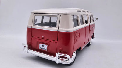 Volkswagen Van Samba - Escala 1/24 - Maisto - (Sin caja)