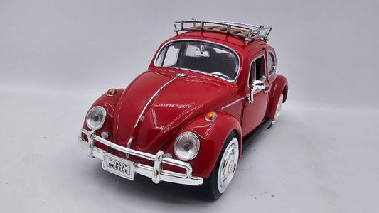 Volkswagen Beetle 1966 - Escala 1/24 - MotorMax - (Sin caja)
