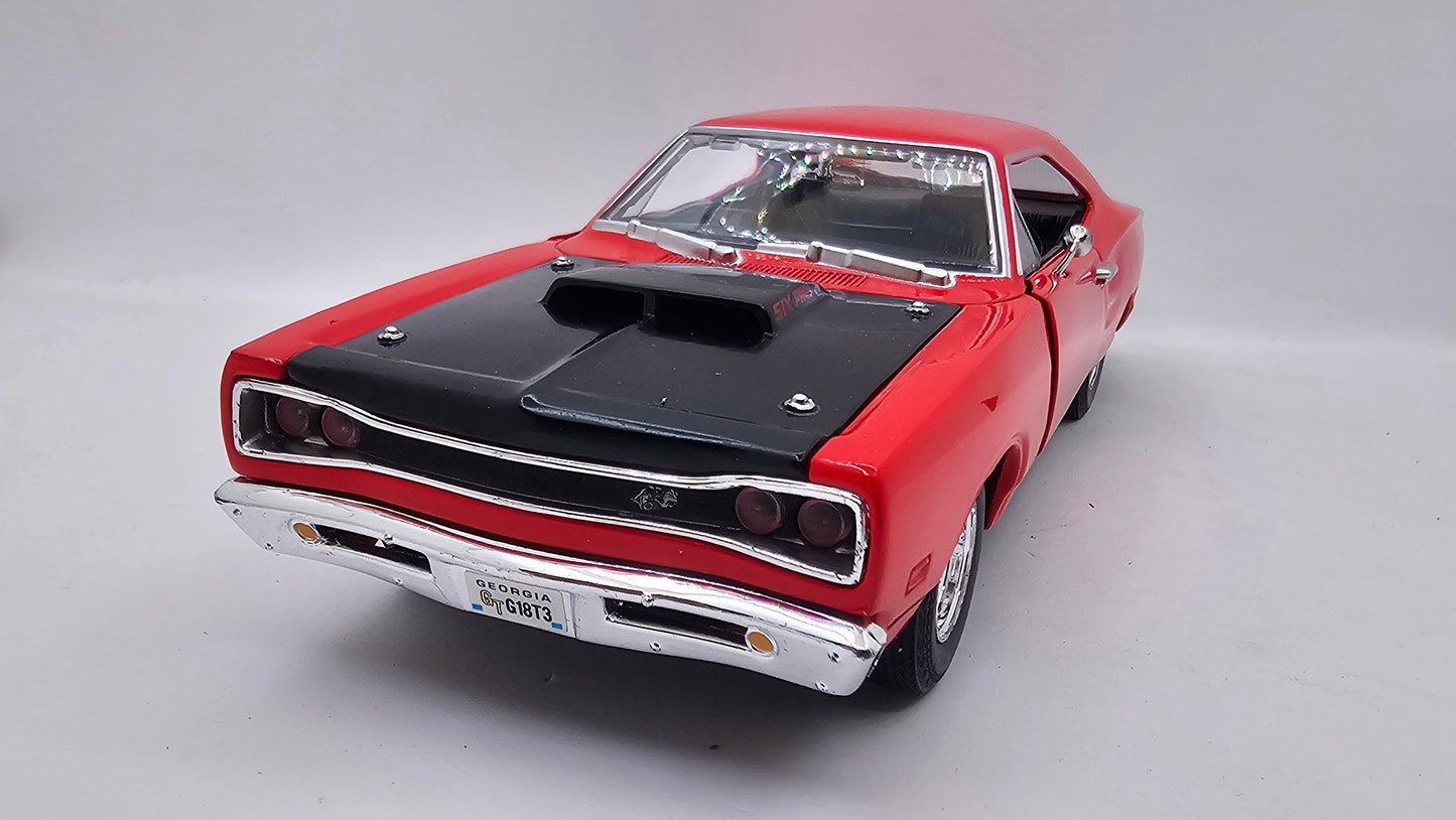 Dodge Coronet Super Bee 1969 - Escala 1/24 - MotorMax - (Sin caja)