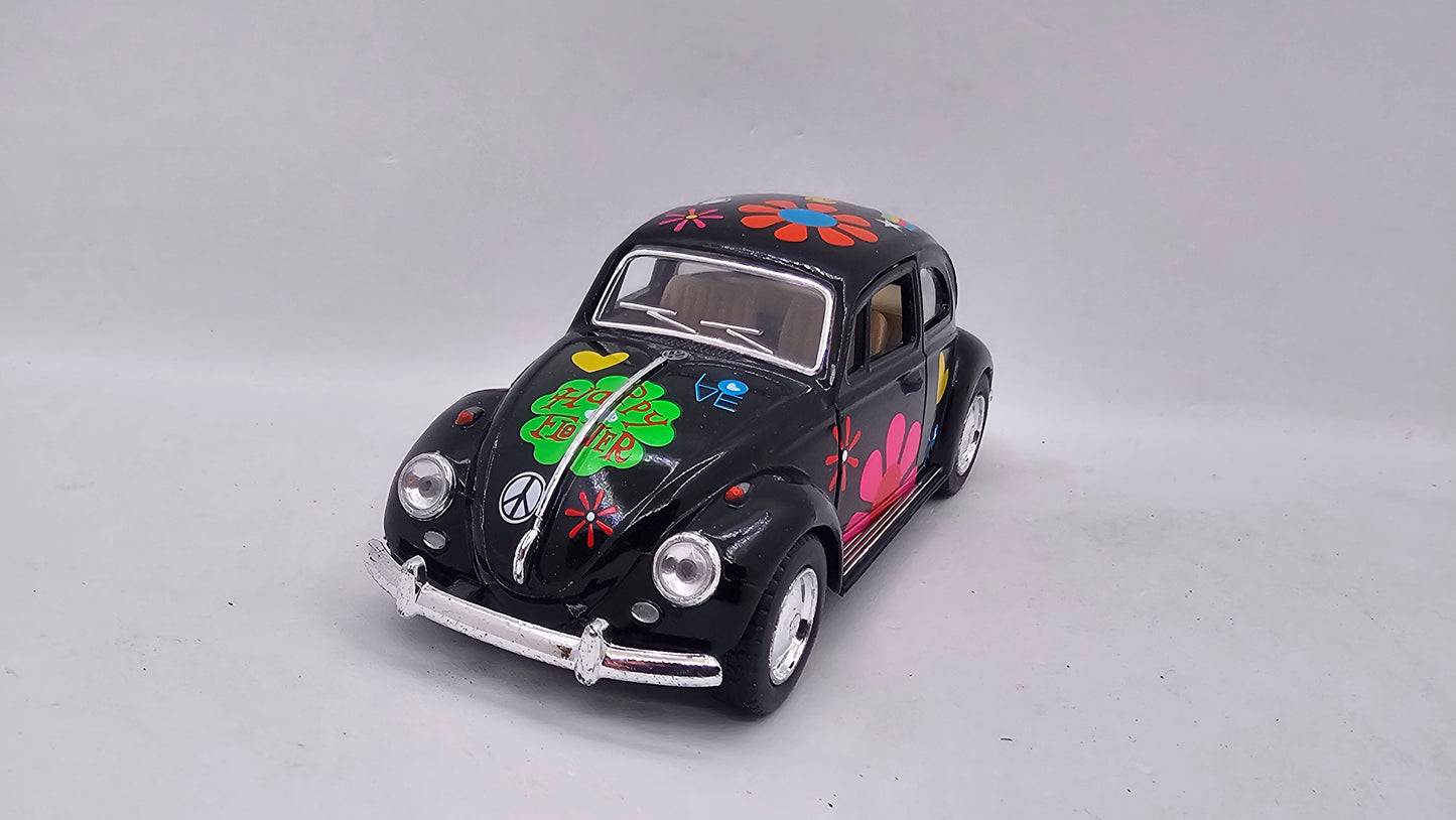 Volkswagen Escarabajo 1967 "Estampado" - Escala 1/32 - Kinsmart - (Sin caja)