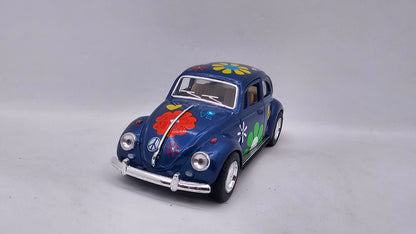 Volkswagen Escarabajo 1967 "Estampado" - Escala 1/32 - Kinsmart - (Sin caja)