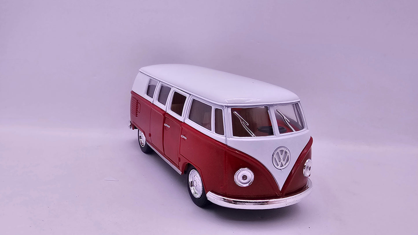 Volkswagen Kombi Bus 1962 - Escala 1/32 - Kinsmart - (Sin caja)