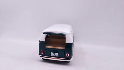 Volkswagen Kombi Bus 1962 "Estampado" - Escala 1/32 - Kinsmart - (Sin caja)