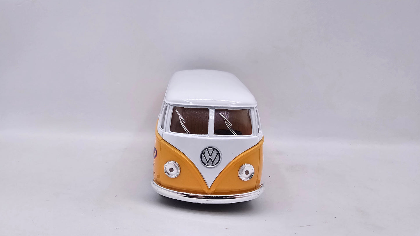 Volkswagen Kombi Bus 1962 "Estampado" - Escala 1/32 - Kinsmart - (Sin caja)