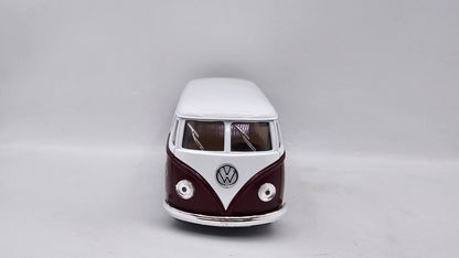 Volkswagen Kombi Bus 1962 "Estampado" - Escala 1/32 - Kinsmart - (Sin caja)
