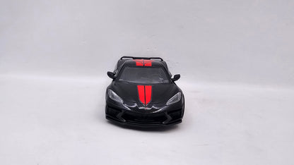 Chevrolet Corvette 2021 Custom - Escala 1/36 - Kinsmart - (Sin caja)