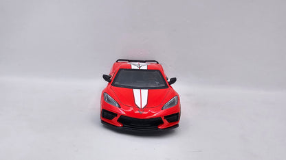 Chevrolet Corvette 2021 Custom - Escala 1/36 - Kinsmart - (Sin caja)