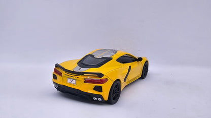 Chevrolet Corvette 2021 Custom - Escala 1/36 - Kinsmart - (Sin caja)