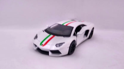 Lambroghini Aventador - Escala 1/38 - Kinsmart - (Sin caja)