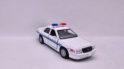 Ford Crown Victoria Police Interceptor - Escala 1/42 - Kinsmart - (Sin caja)