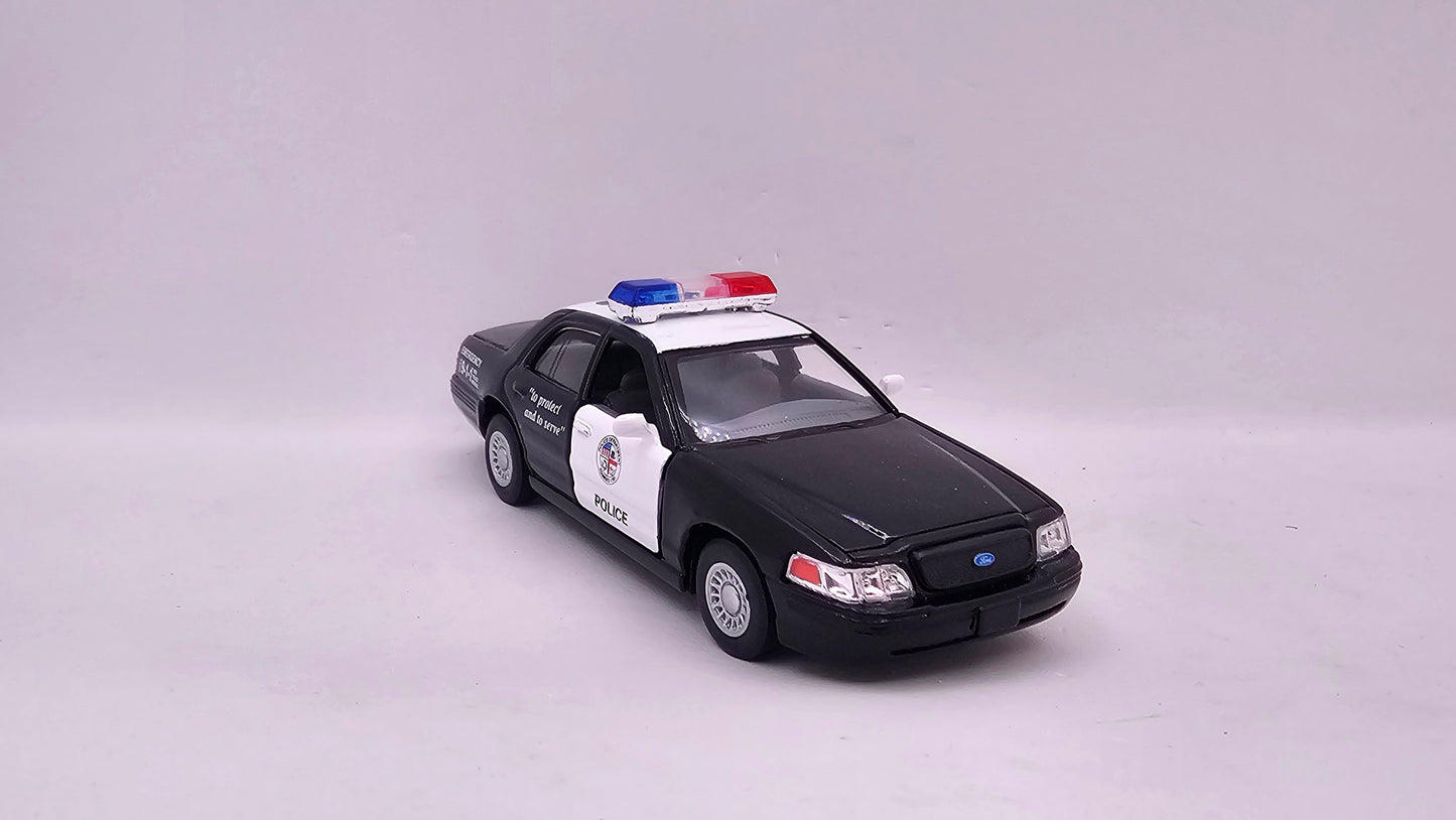 Ford Crown Victoria Police Interceptor - Escala 1/42 - Kinsmart - (Sin caja)