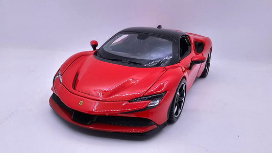 Ferrari SF90 Stradale - Escala 1/24 - Burago - (Sin caja)