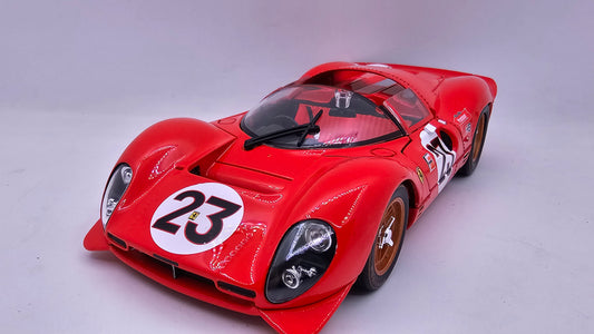 Ferrari 330 P4 Daytona 1967 - Escala 1/24 - Burago - (Sin caja)