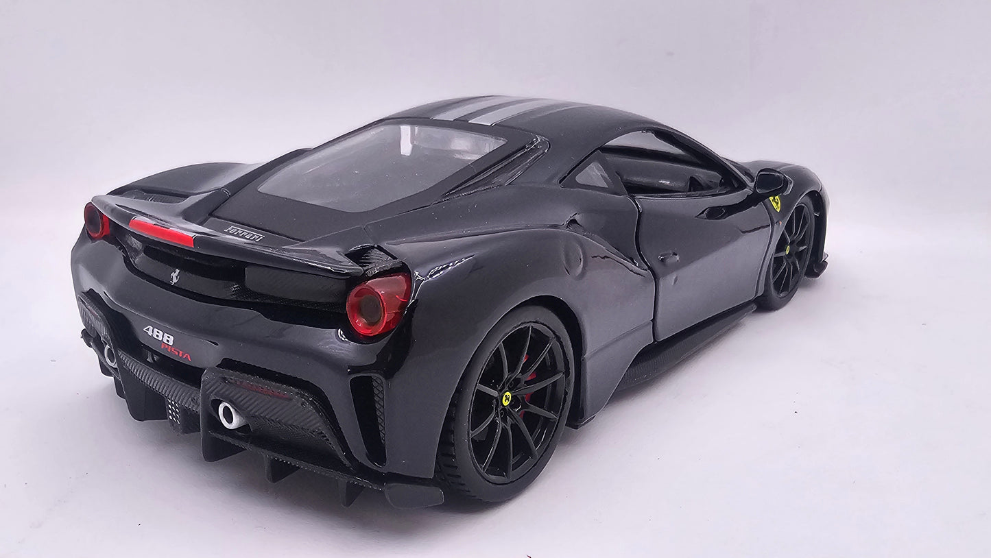 Ferrari 488 Pista - Escala 1/24 - Burago - (Sin caja)
