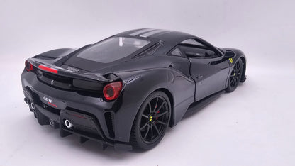 Ferrari 488 Pista - Escala 1/24 - Burago - (Sin caja)