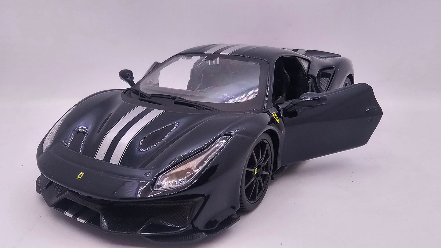 Ferrari 488 Pista - Escala 1/24 - Burago - (Sin caja)