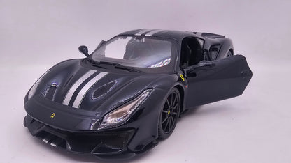 Ferrari 488 Pista - Escala 1/24 - Burago - (Sin caja)